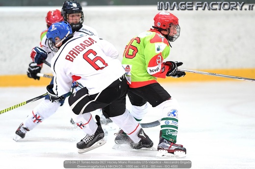 2018-04-27 Torneo Aosta 0927 Hockey Milano Rossoblu U15-Valpellice - Alessandro Brigada